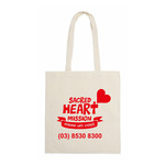 Calico Tote Bag 370mm x 420mm With 800mm Handle